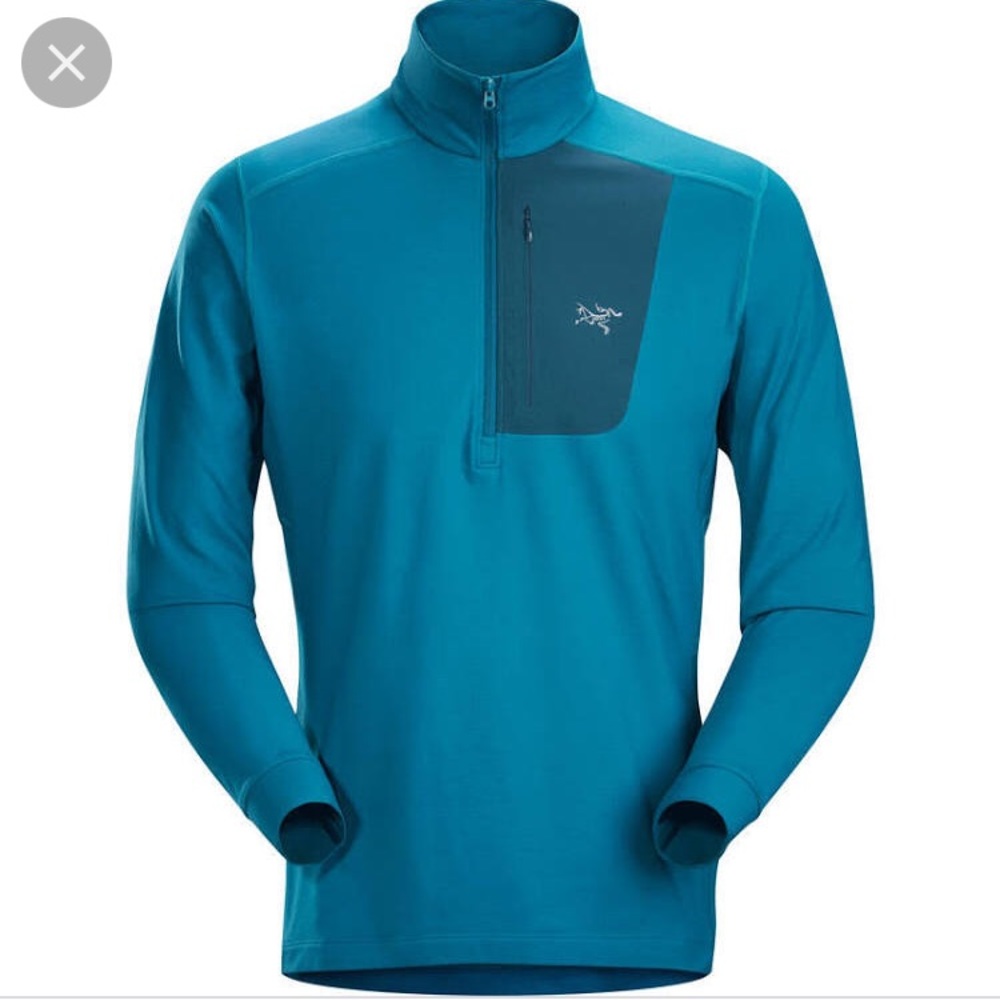 Arc’teryx Teal Rho LT Half Zip